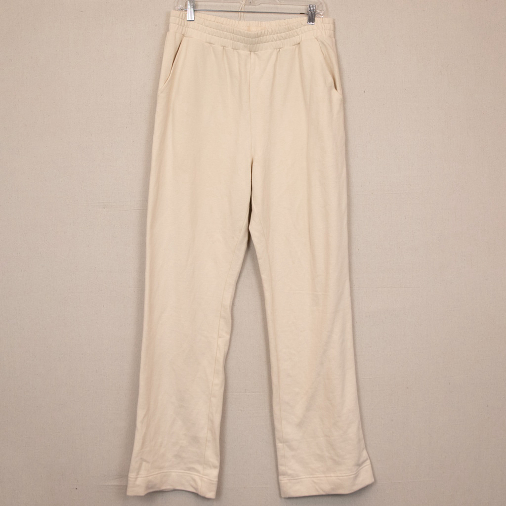 nuuds Cream Wide Leg Pants